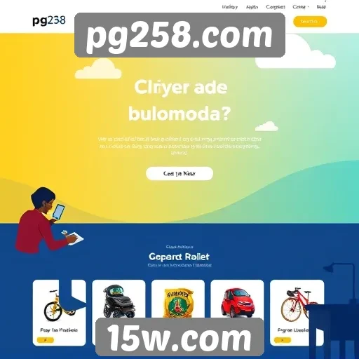 Acessibilidade e design do site pg258.com