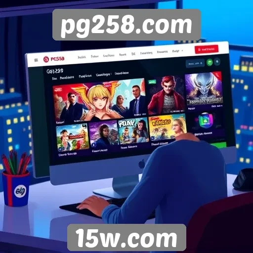 Explorando as funcionalidades do site pg258.com